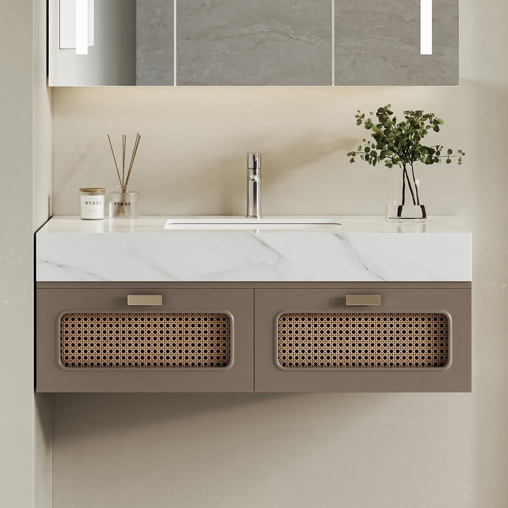 Japandi Small Bathroom Vanity