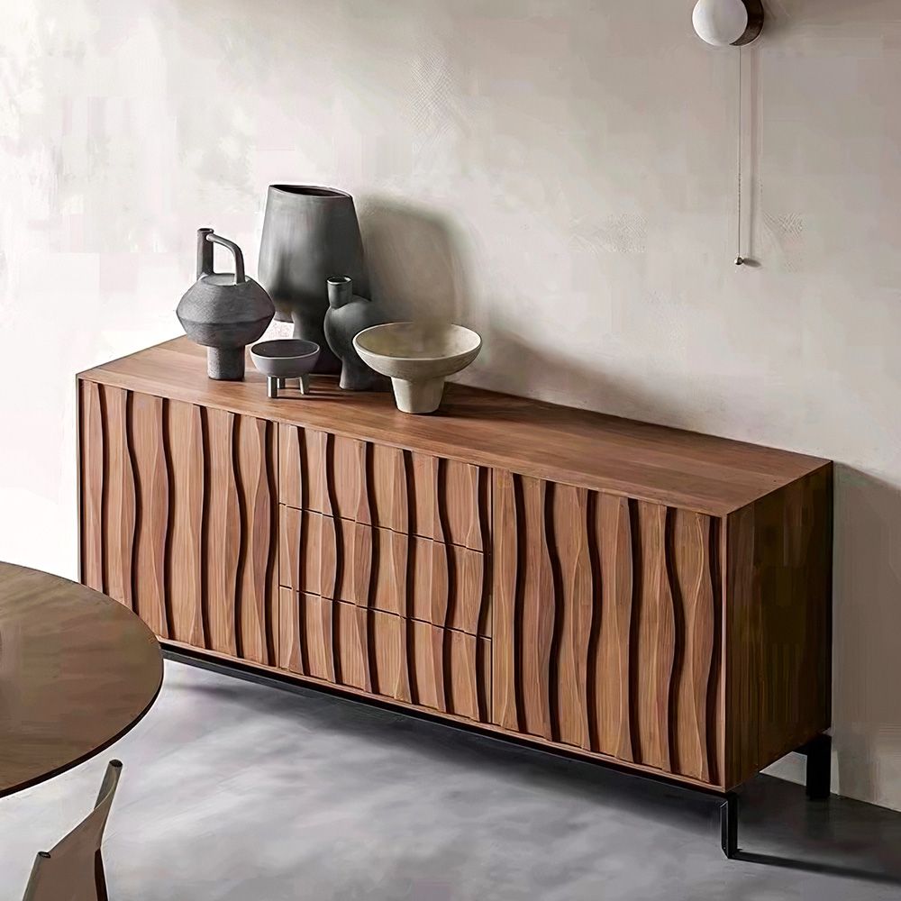 Japandi Wooden Buffet