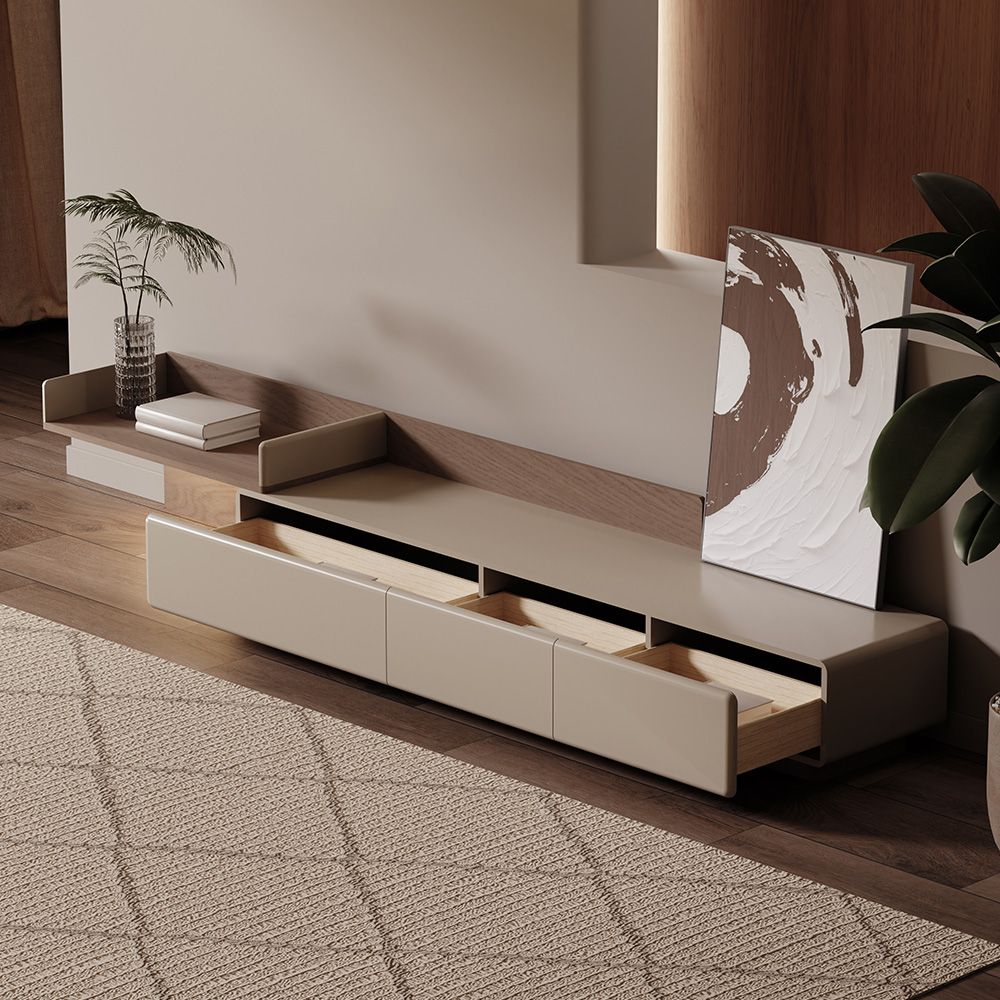 Japandi Modern Retractable TV Stand