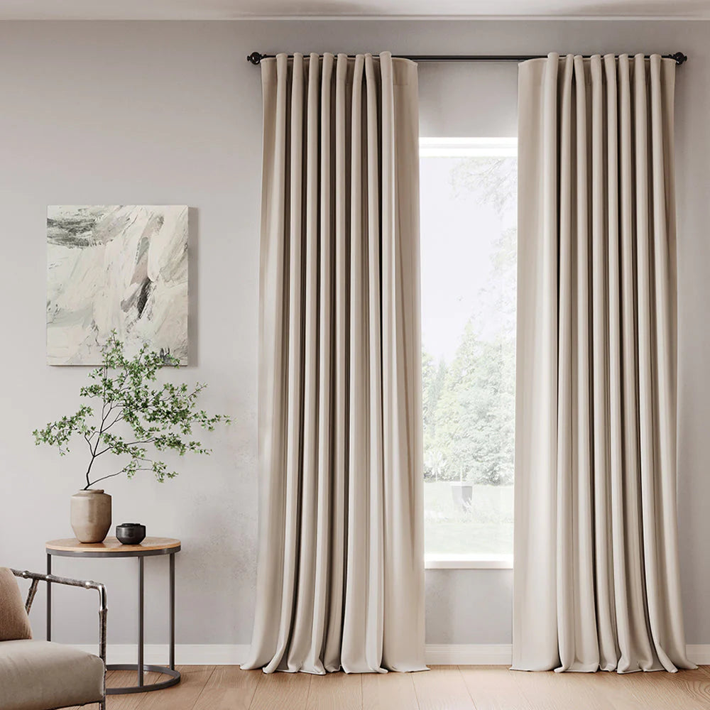 Japandi Velvet Curtains