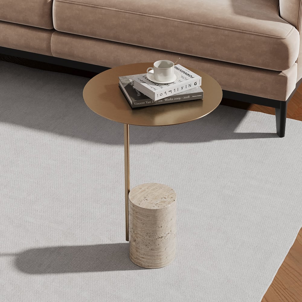 Japandi Modern Side Table