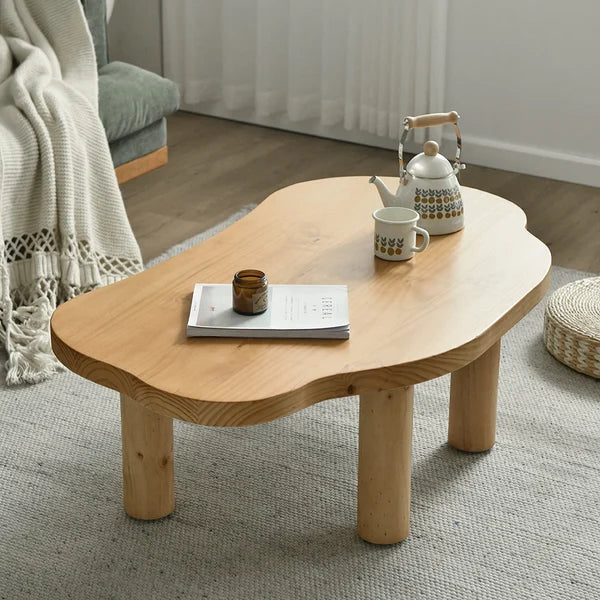 Japandi Cloud Shape Coffee Table