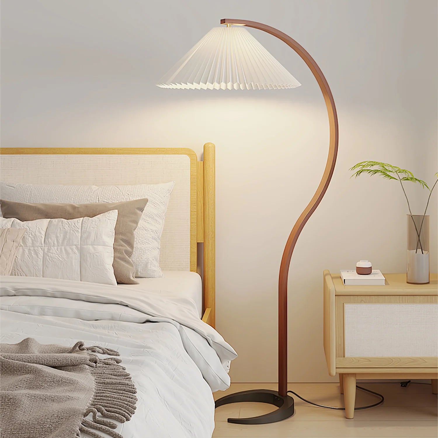 Japandi Wooden Floor Lamp | Japandistore®