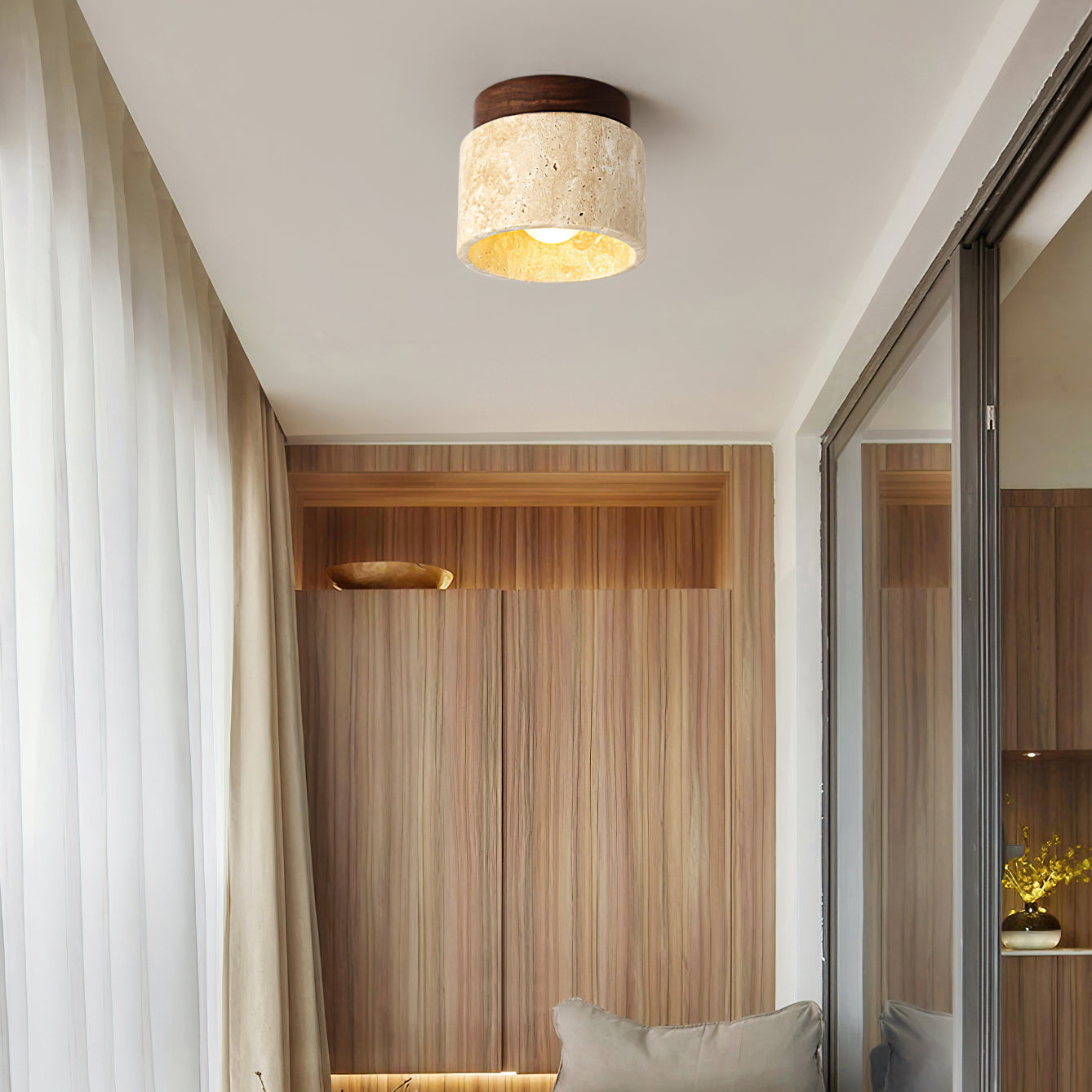 Travertine Japandi Downlight