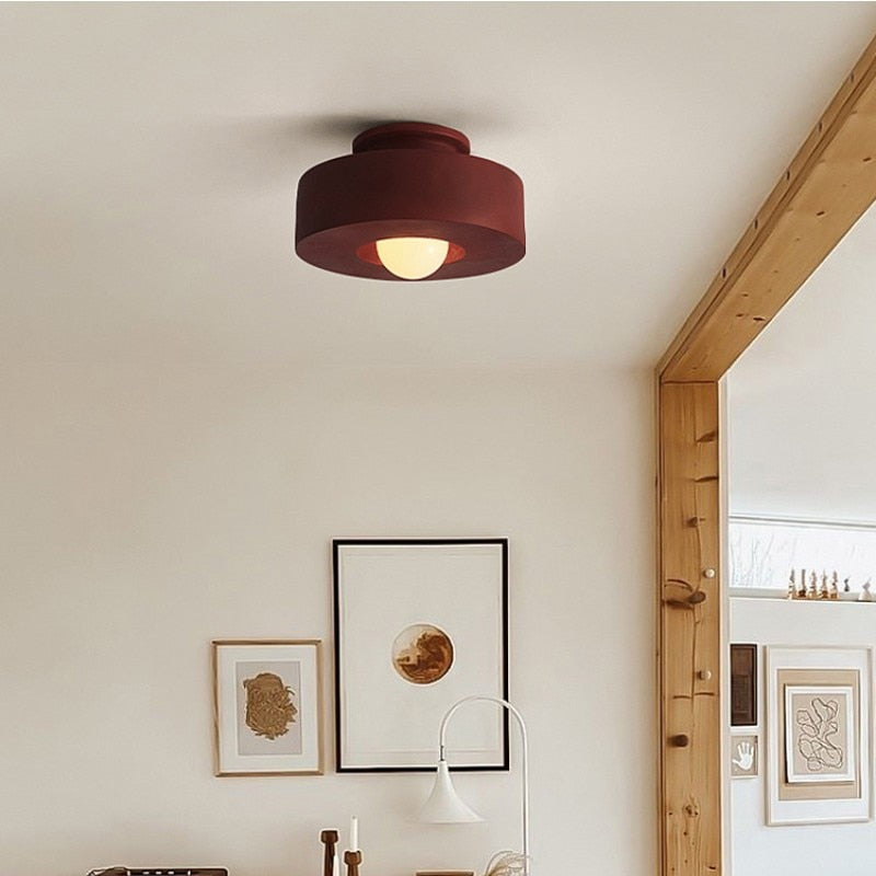 Small Japandi Ceiling Light 