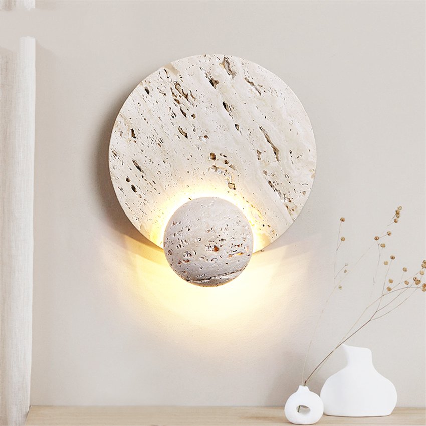 Japandi Eclipse Wall Light