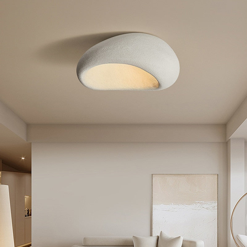 Oval Japandi Ceiling Light