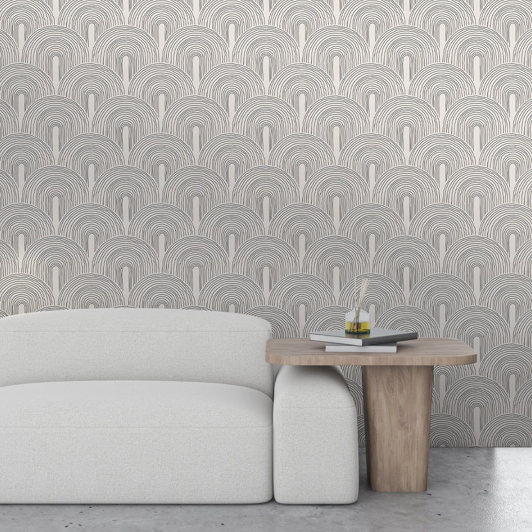 Japandi Living Room Wallpaper | Japandistore®