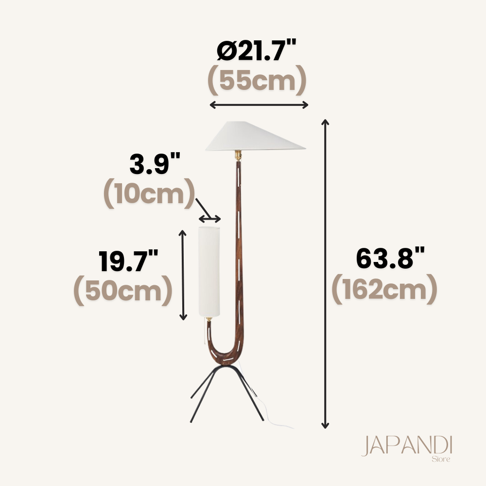 Japandi Double Floor Lamp | Japandistore®