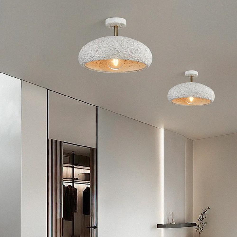 Japandi Semi Flush Mount Lighting