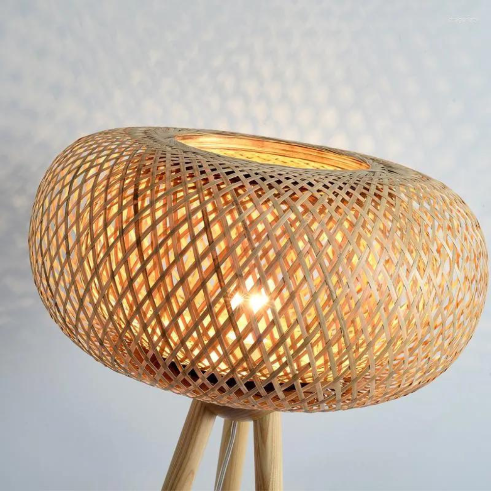 Japandi Bamboo Floor Lamp | Japandistore®