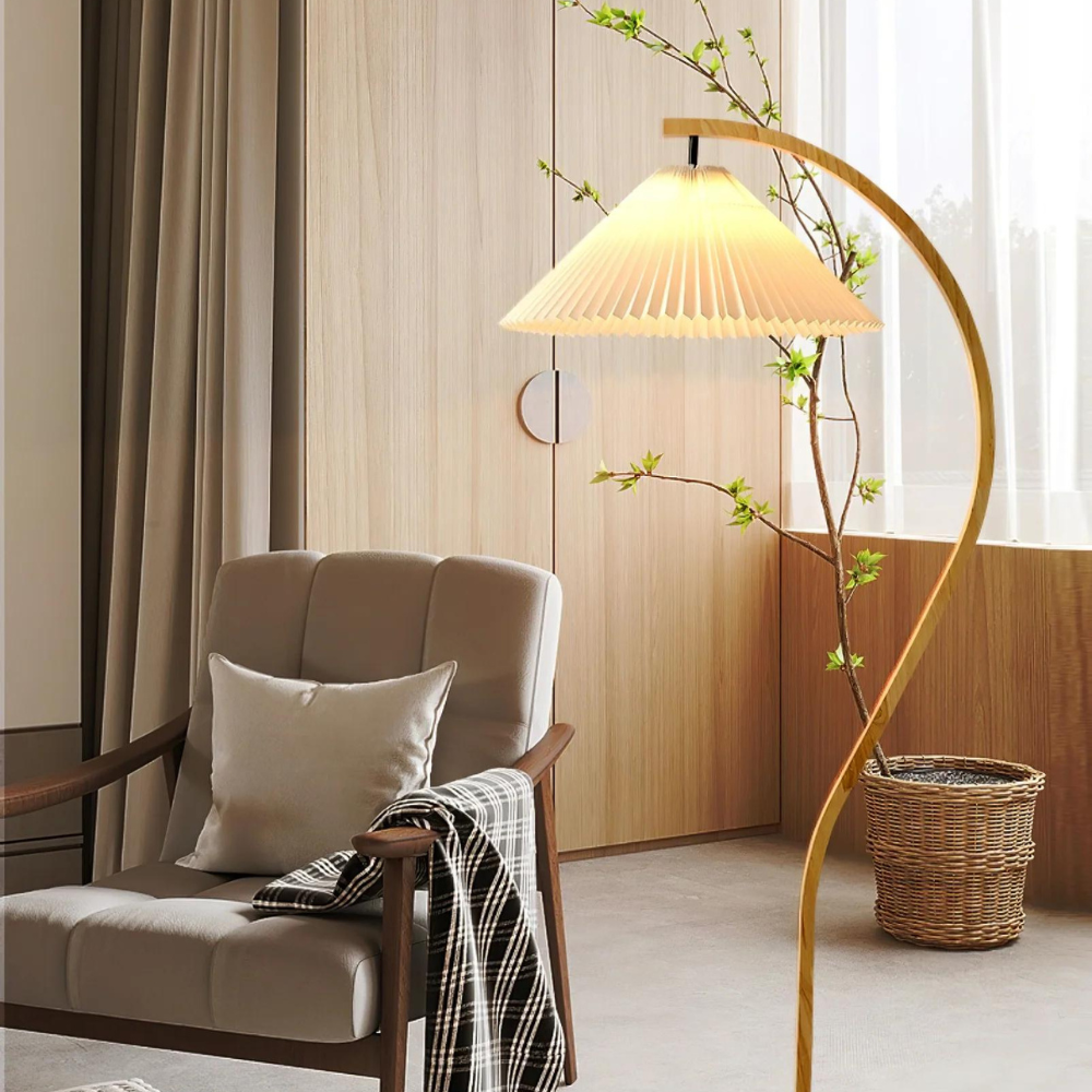 Japandi Wooden Floor Lamp | Japandistore®