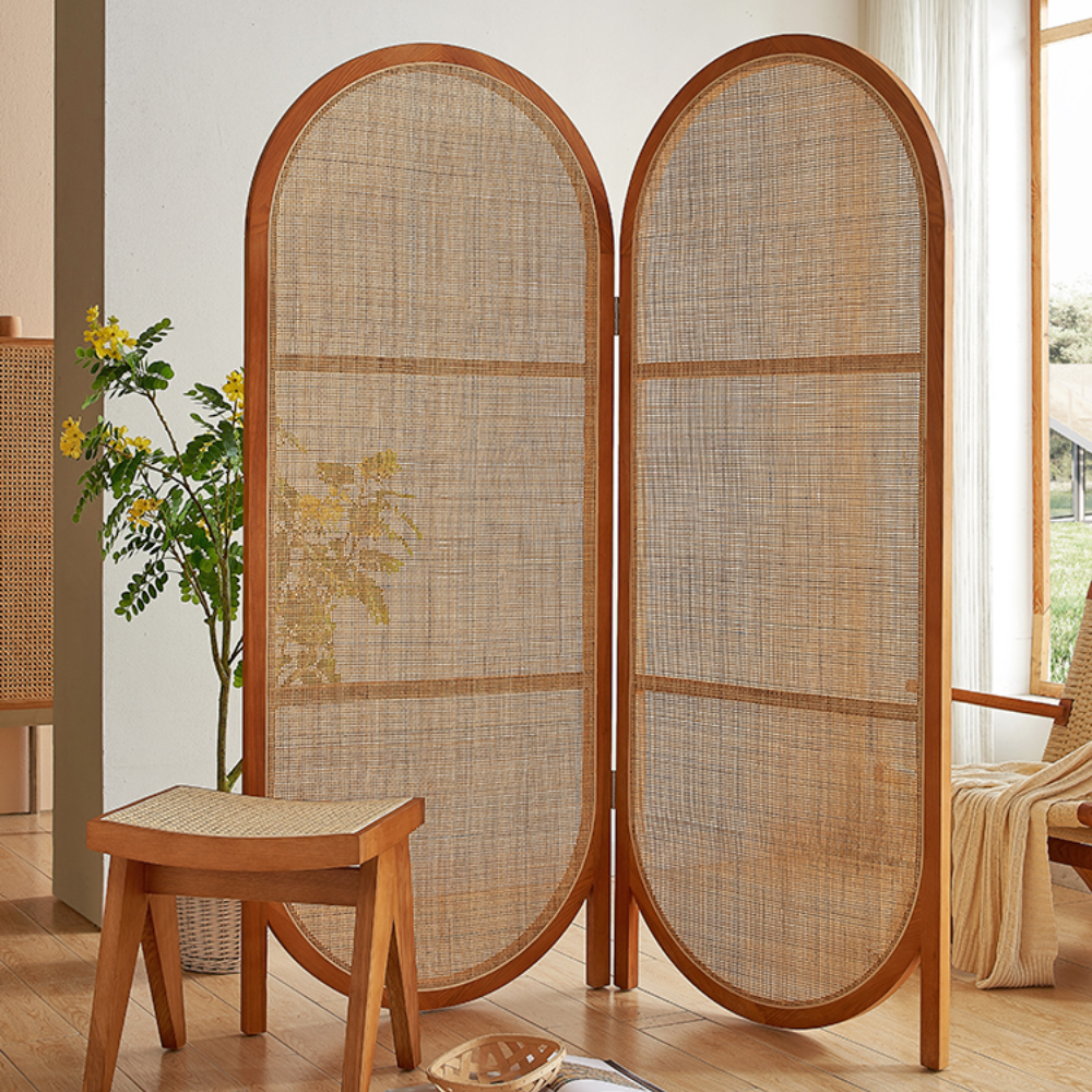 Double Japandi Room Divider 